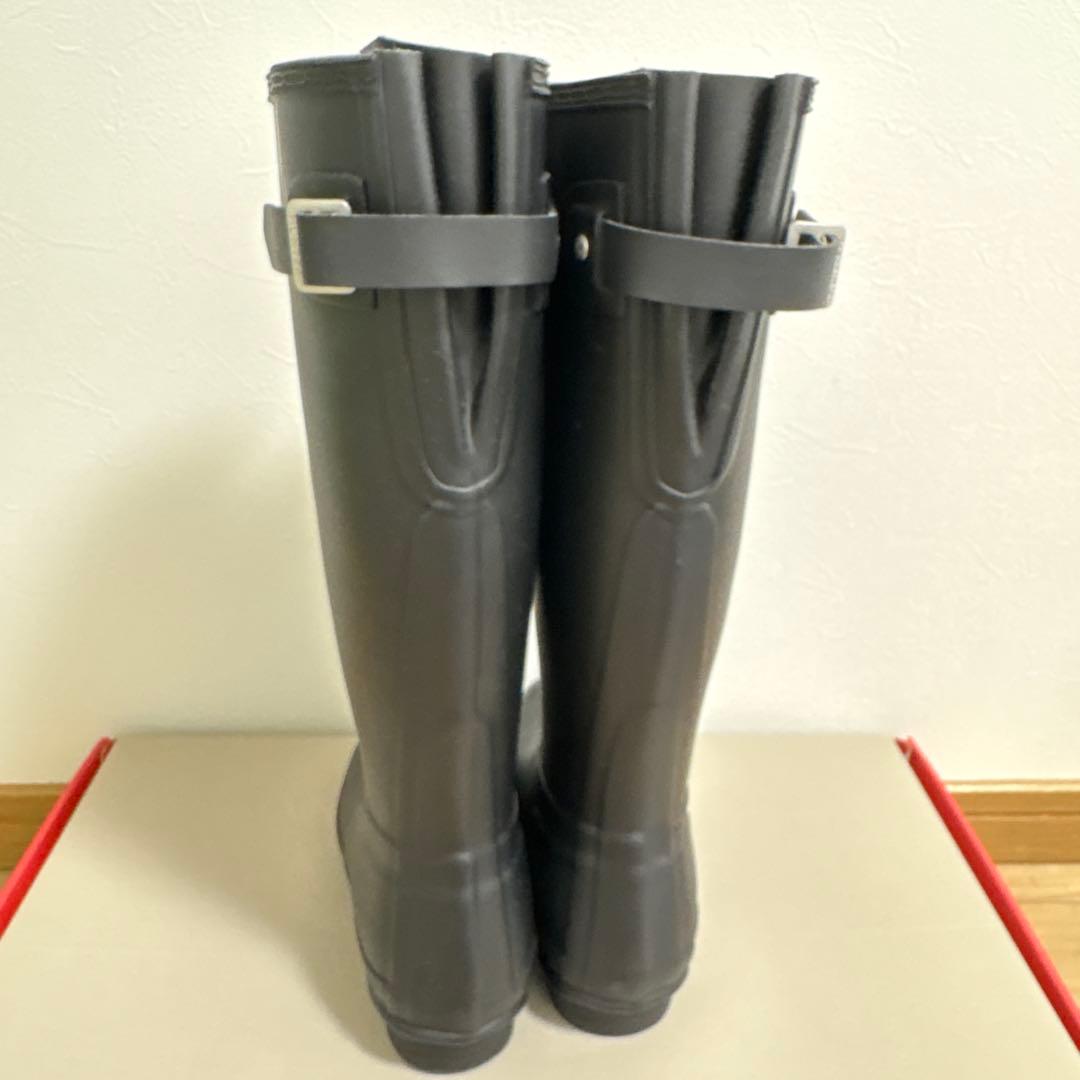 HUNTER長靴WOMENS BLACK サイズUK4 US6 EU37 未使用