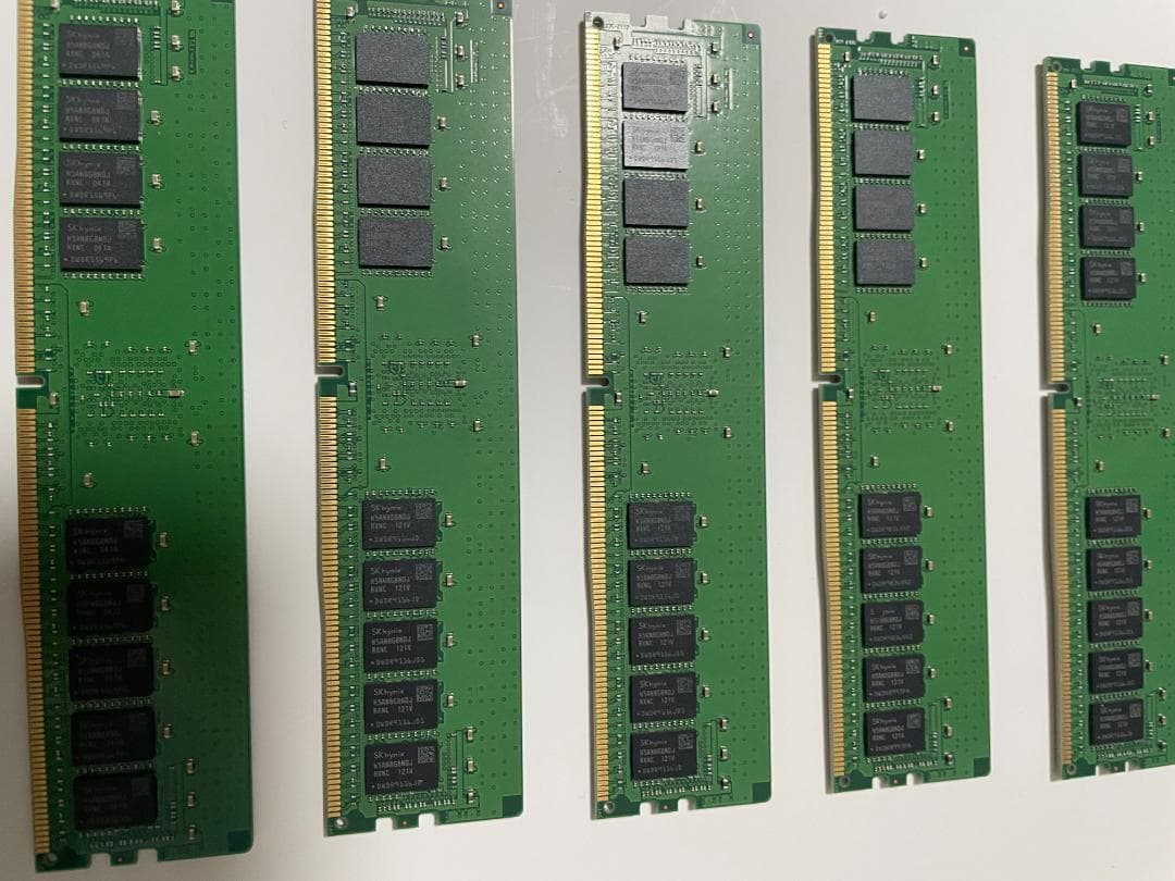 96GB Hynix 16GB ECC6枚 PC4-3200AA-RE2-12