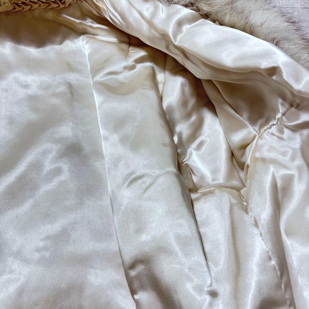 美品 フェアリーグランジ archive リアルファーコート 女優襟 y2k上品