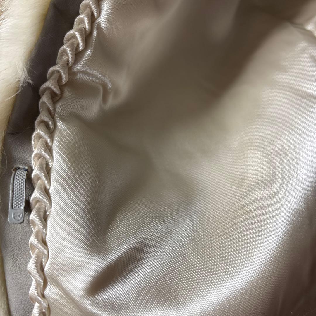 美品 フェアリーグランジ archive リアルファーコート 女優襟 y2k上品