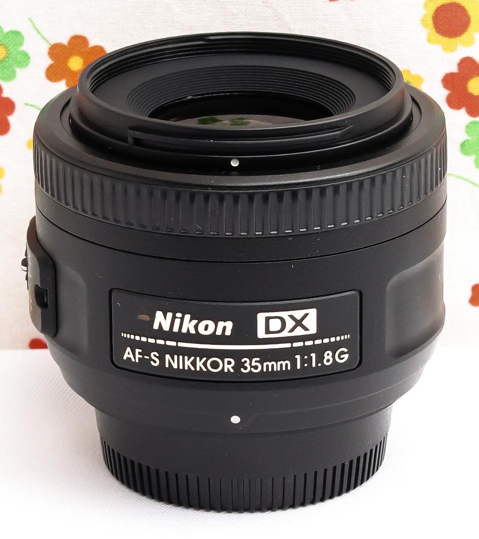 ニコン Nikon NIKKOR 35mm f1.8☆単焦点レンズ☆明るいレンズ
