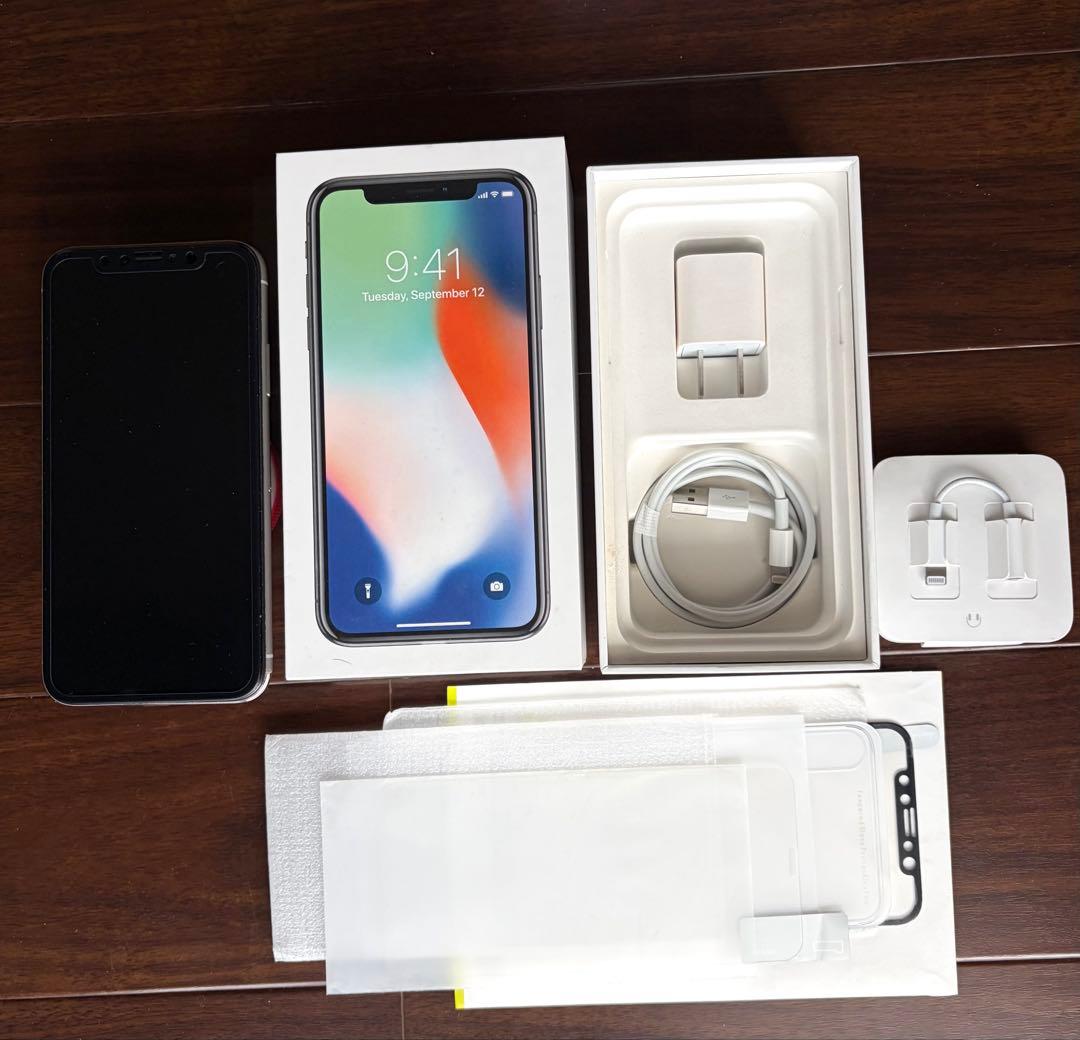 【希少・完全無音】iPhone X 256GB A1865 Qualcomm