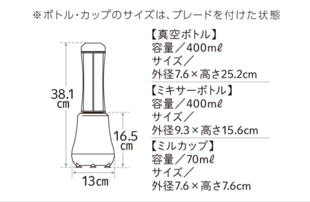 新品未使用　Doctor smoothie