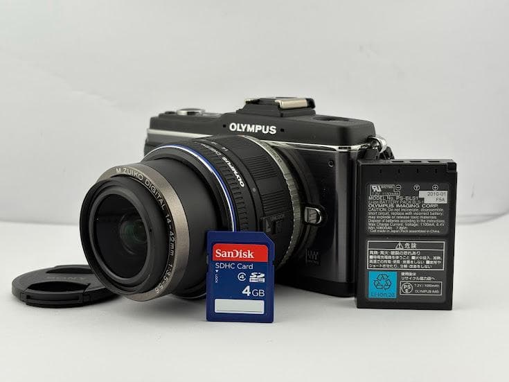 ★極上品★ オリンパス PEN E-P2 /レンズキッド★ バッテリー,SD付★