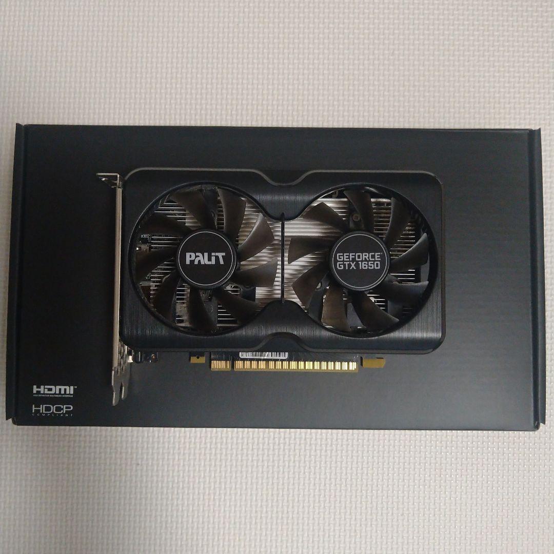 グラフィックボード・グラボ・ビデオカード PALIT GeForce GTX 1650 GAMINGPRO OC 4GB