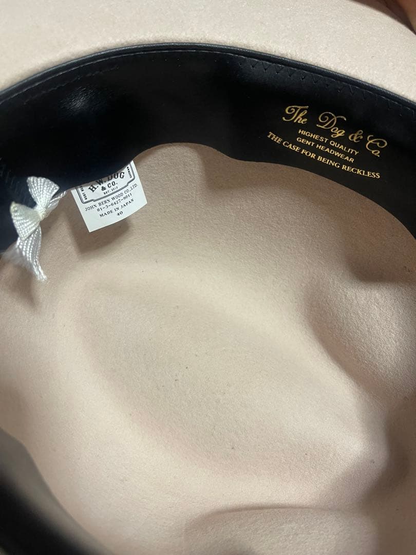 帽子 the h.w dog&co FRONT H