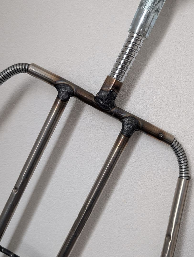 USED/インダストリアル 金属製骨格 オブジェ アート メタルスカルプチャー