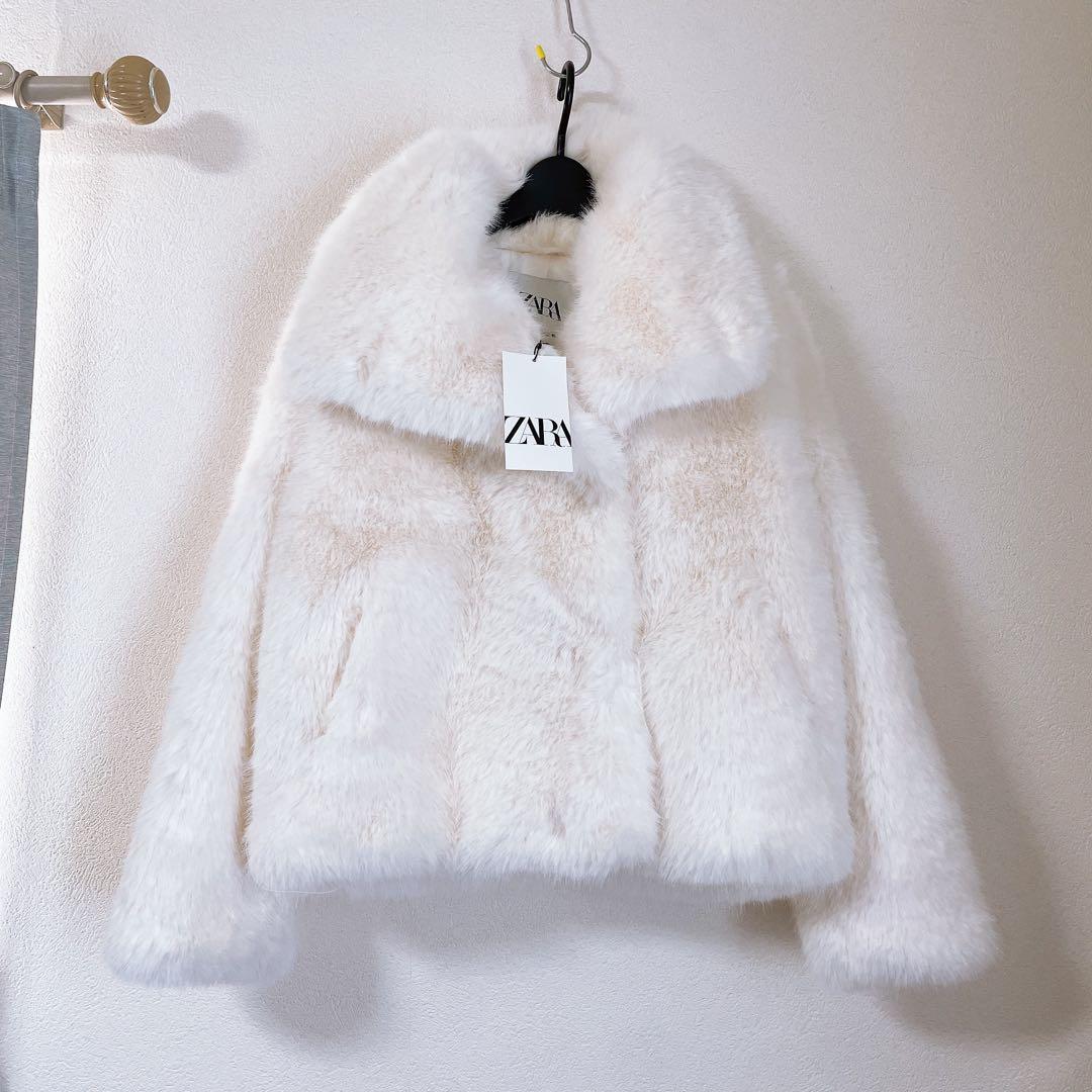 新品タグ付き Zara ザラ 完売　ファージャケット