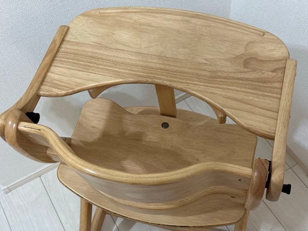 最終値下げ　【極美品】大和屋 すくすくチェアプラス テーブル＆ガード付