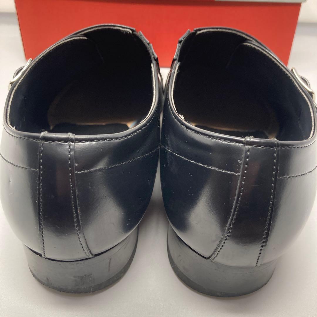 REGAL ブラック ビジネスシューズ　モンクストラップ　27cm