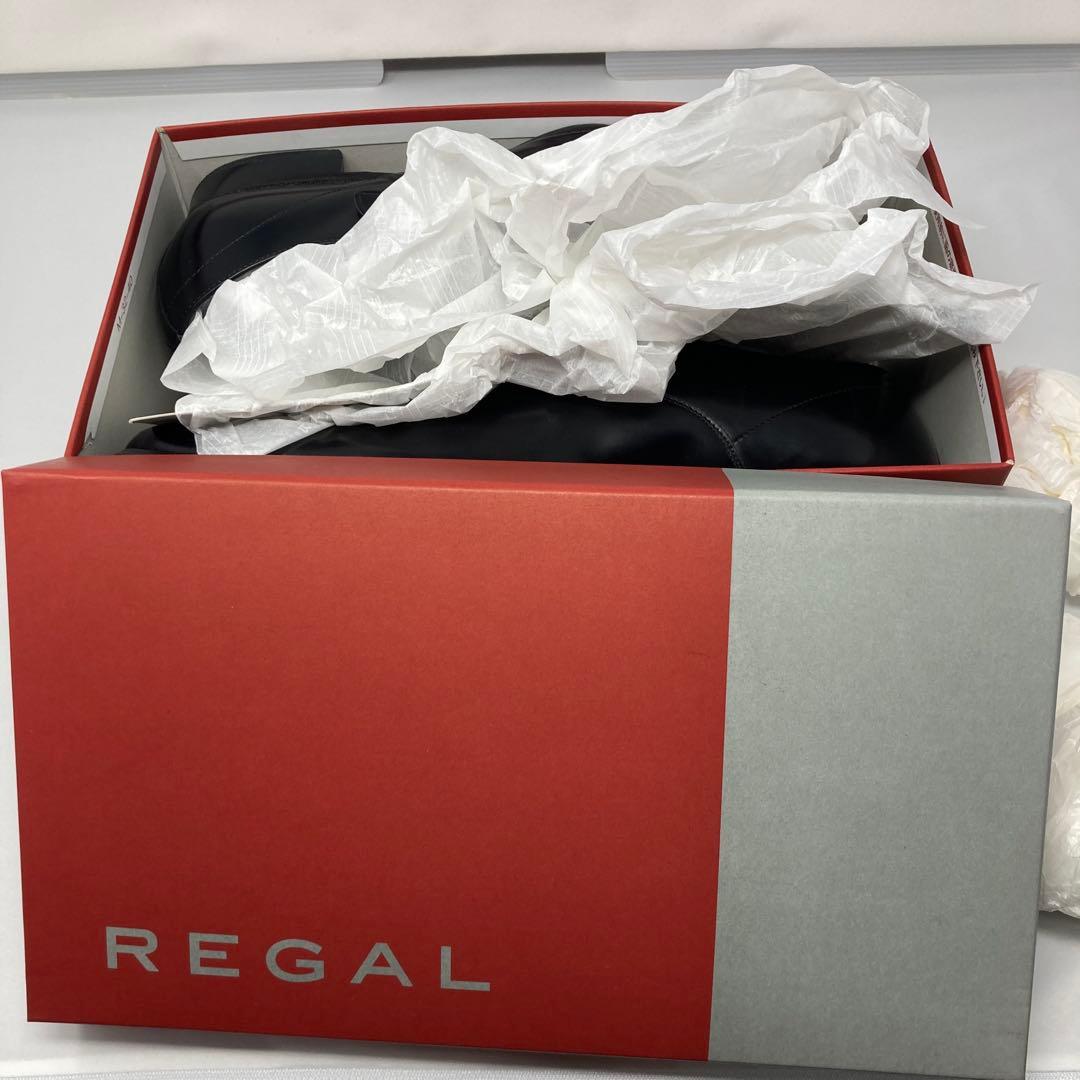 REGAL ブラック ビジネスシューズ　モンクストラップ　27cm