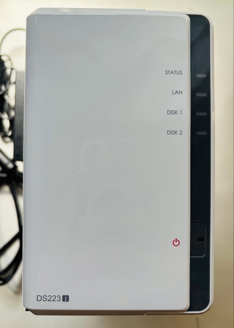 Synology NAS DS223j 短時間使用のみ