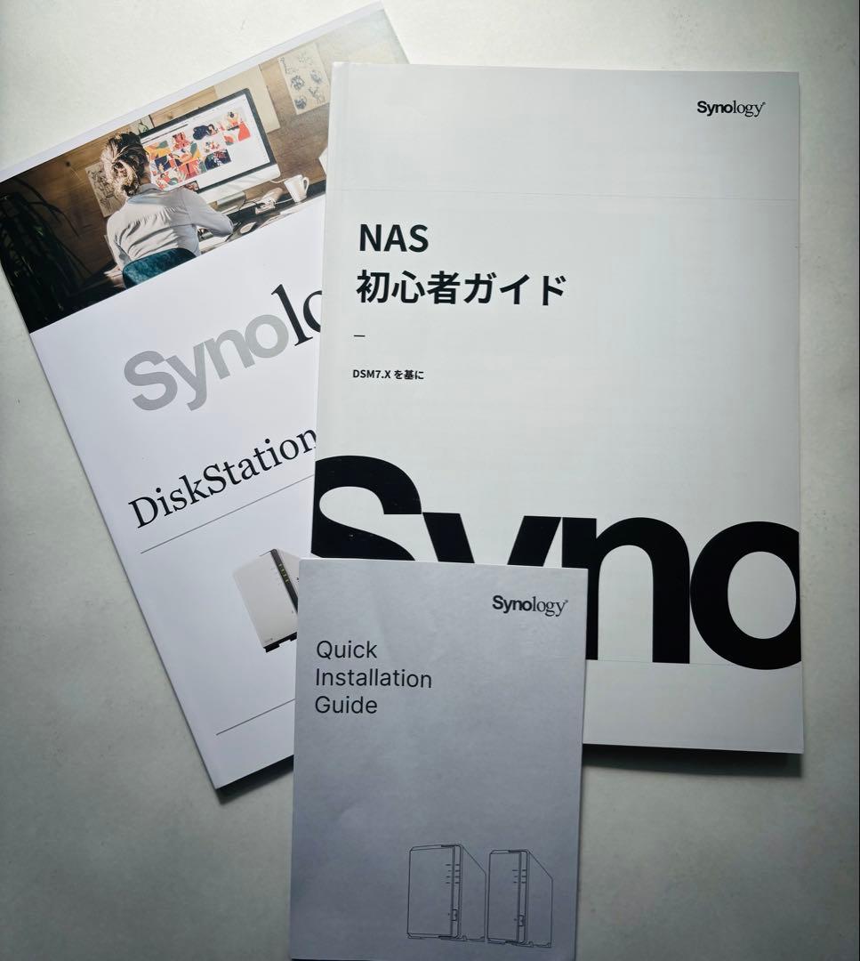 Synology NAS DS223j 短時間使用のみ