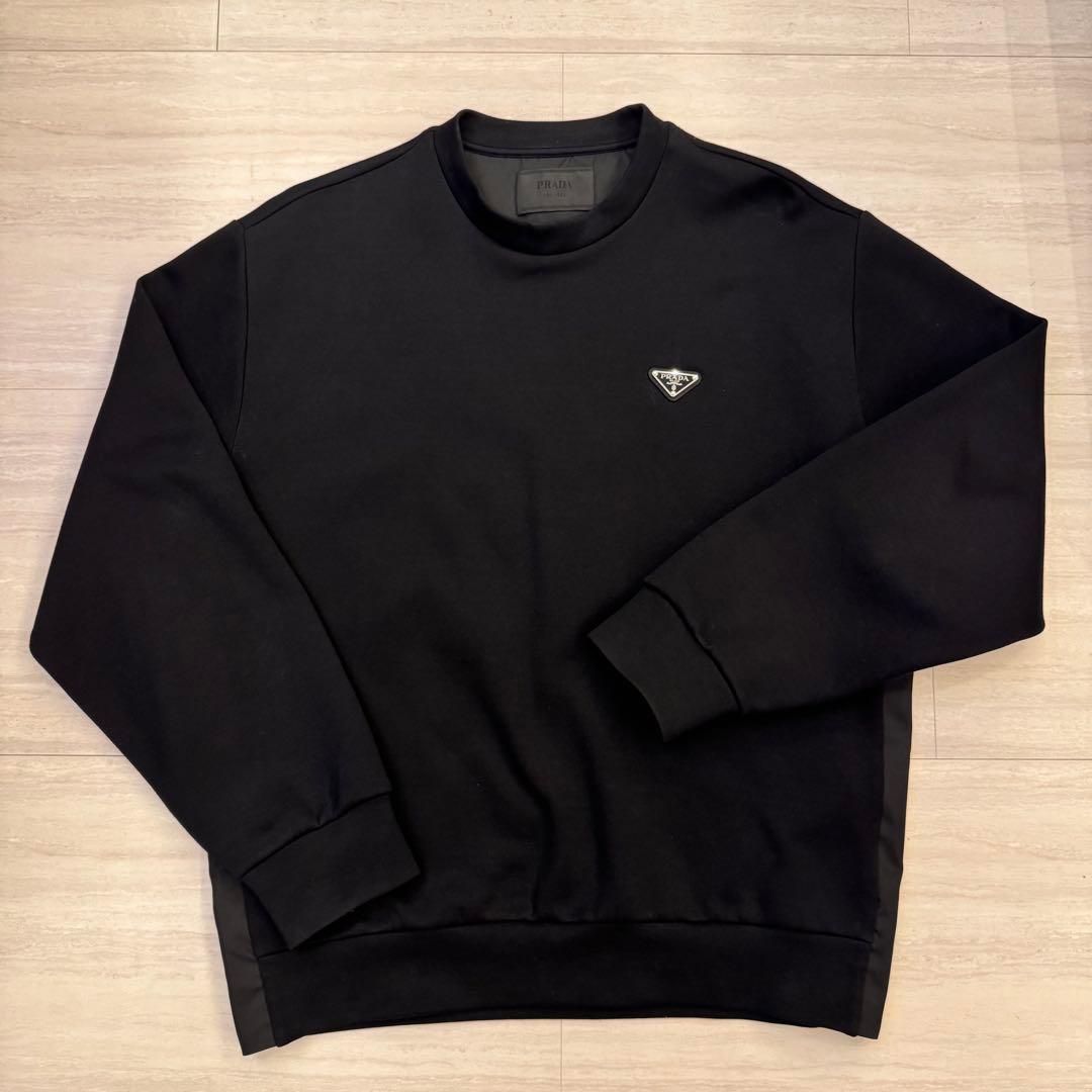 【超美品】PRADA テクニカルコットンスウェットシャツ　XS