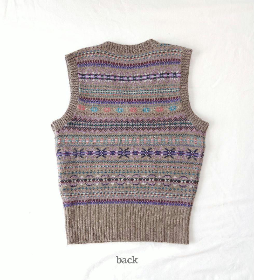 ◇さらり☺︎様◇ポロラルフローレン　良品　ニットベスト　フェアアイル柄