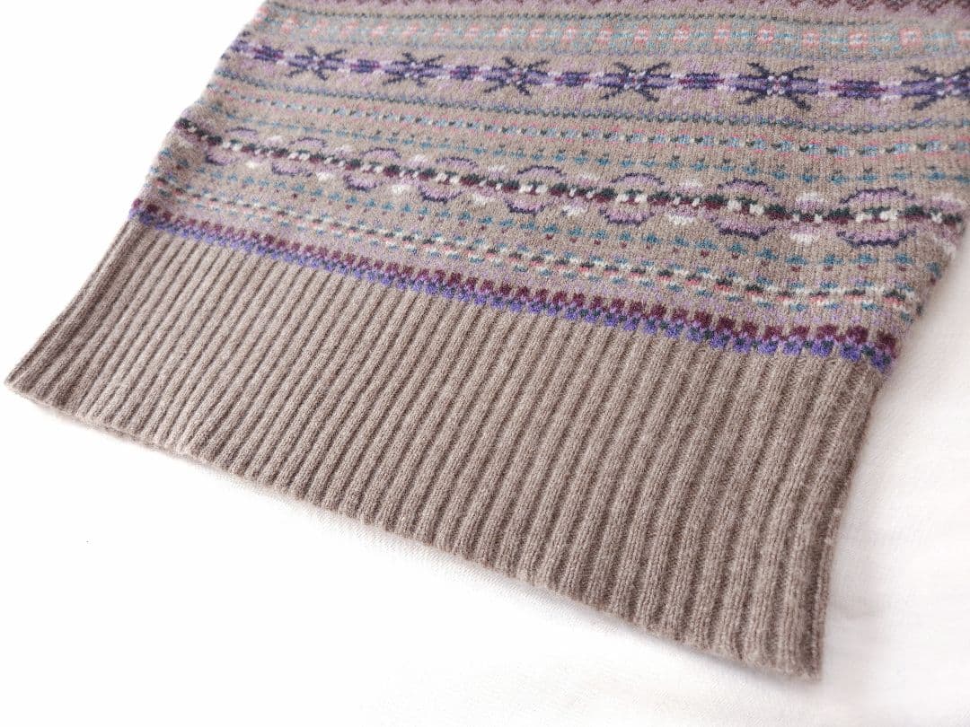 ◇さらり☺︎様◇ポロラルフローレン　良品　ニットベスト　フェアアイル柄