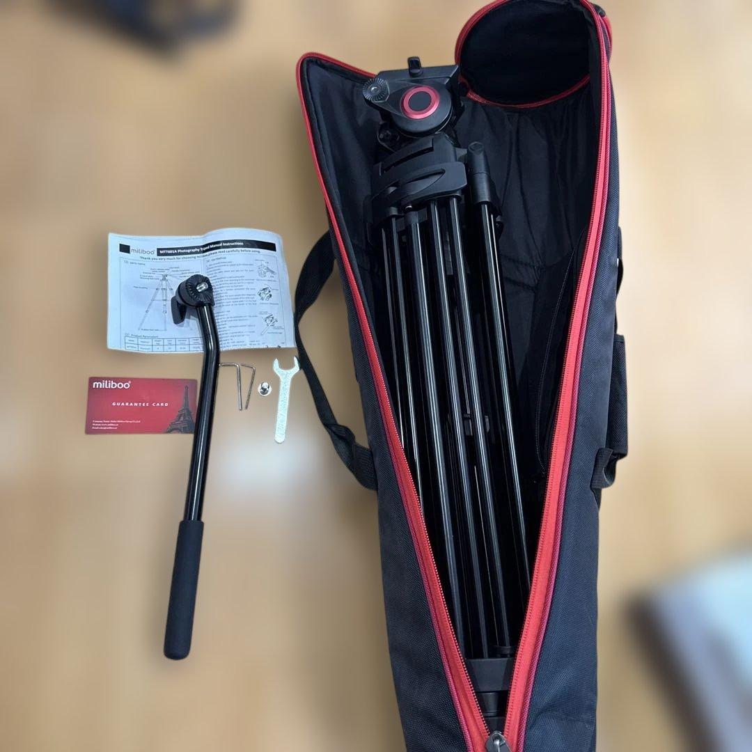 miliboo MTT601A カメラ三脚　未使用に近い