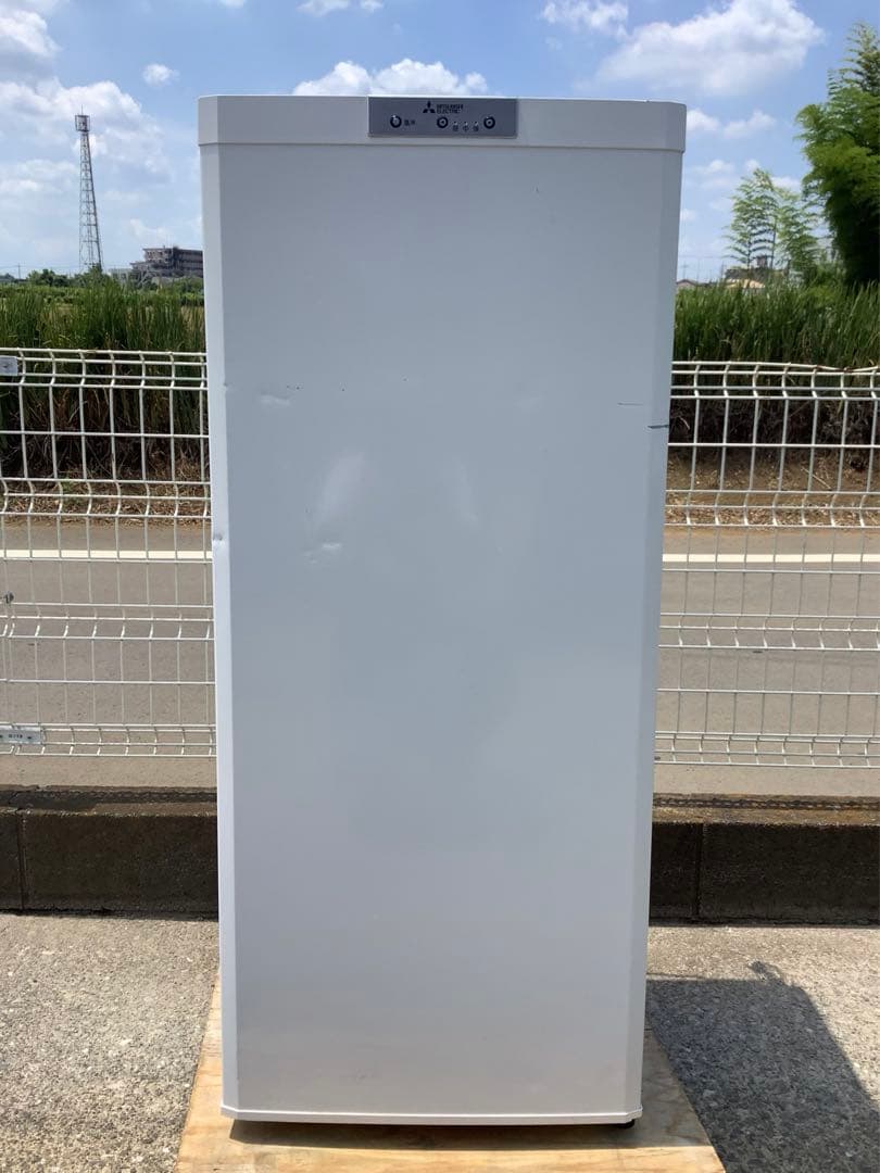 【高年式】三菱 1ドア冷凍庫 MF-U12G-W 121L 22年製 ホワイト