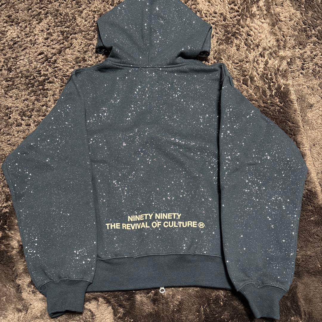 9090 パーカー　平成　ヒョウ柄