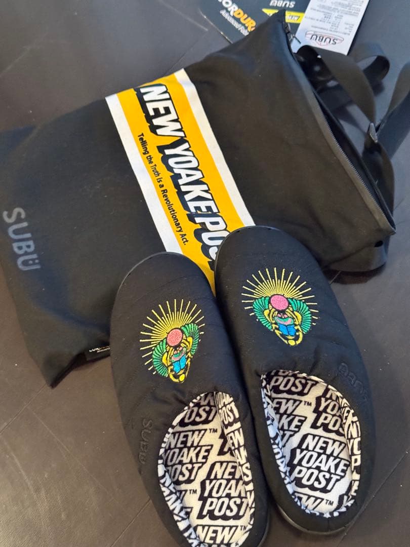 【新品、未使用】SUBU×NEW YOAKE POST サンダル 別注品