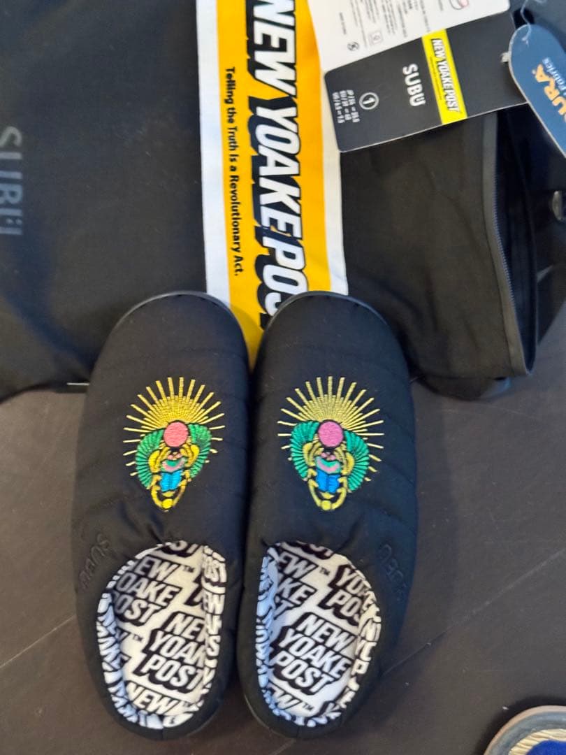 【新品、未使用】SUBU×NEW YOAKE POST サンダル 別注品