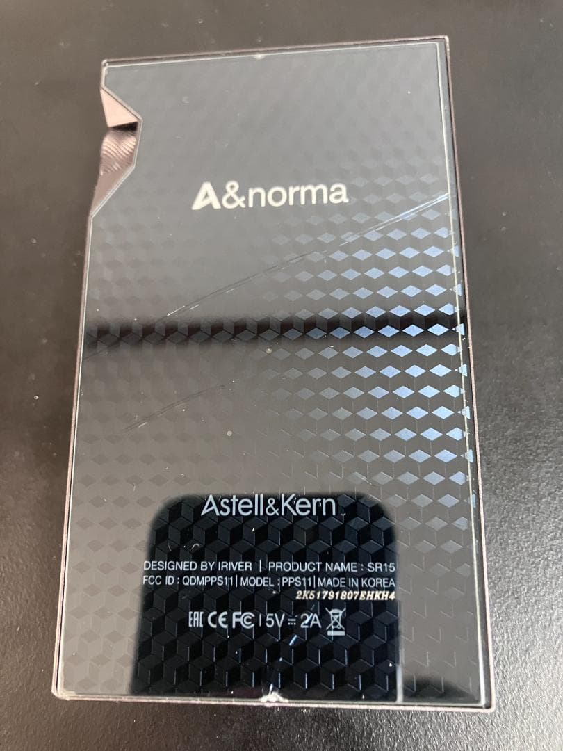 Astell&Kern A&norma SR15 ケース付き ダークグレー
