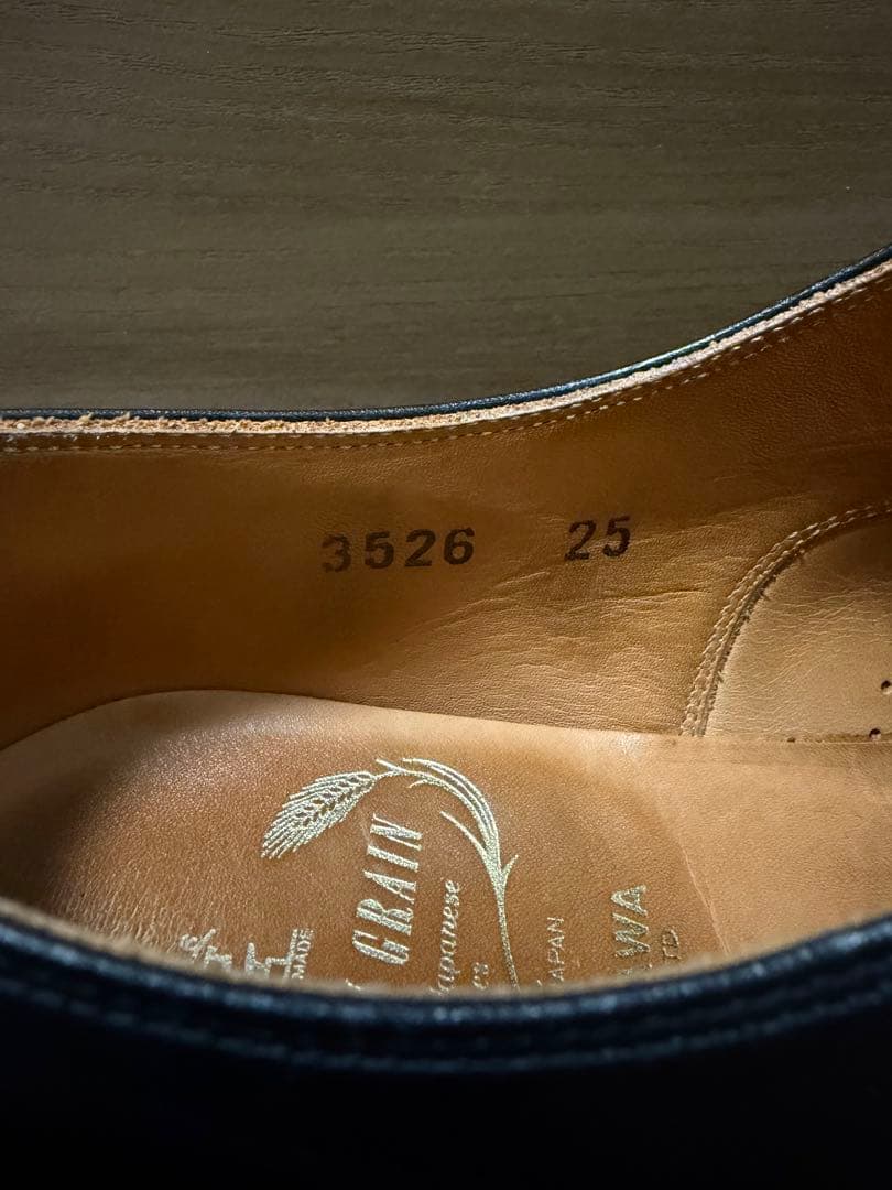 スコッチグレイン アシュランス ブラック 25cm EEE