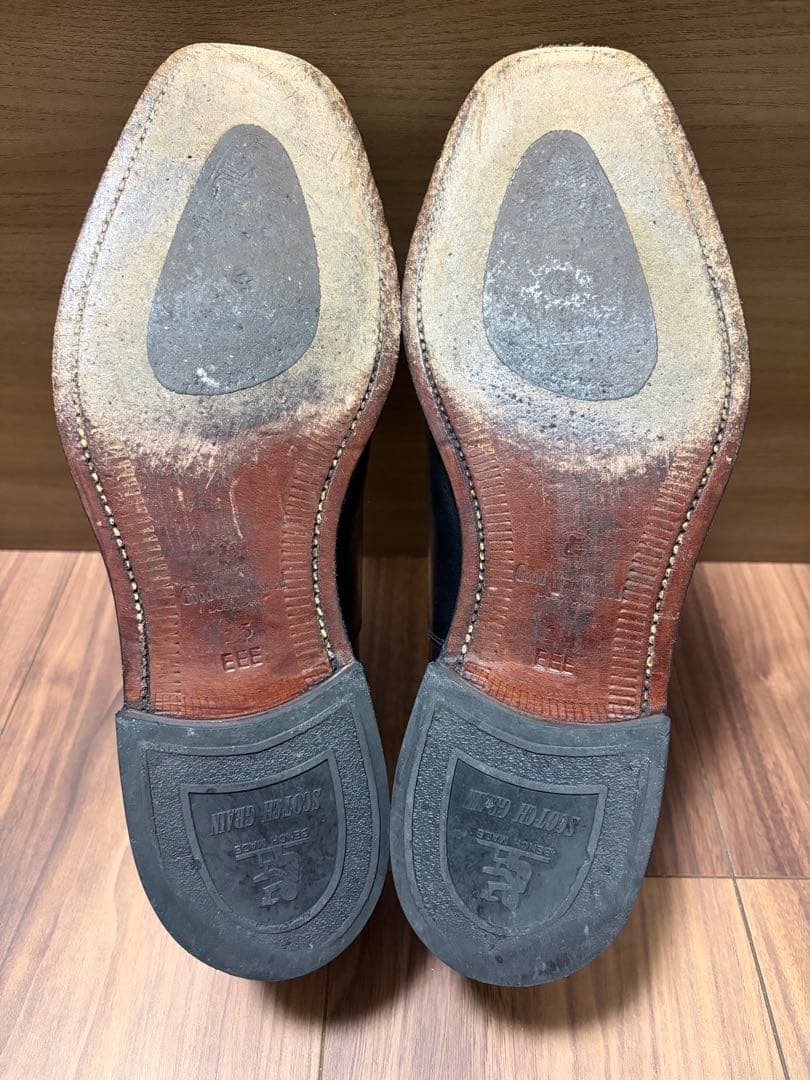 スコッチグレイン アシュランス ブラック 25cm EEE