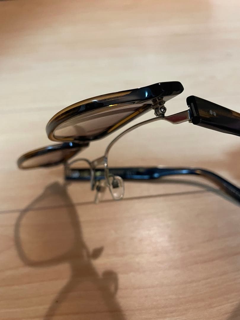 YELLOWS PLUS サングラス ブラウン