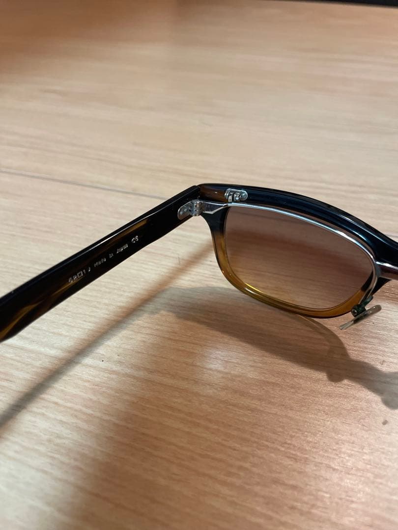 YELLOWS PLUS サングラス ブラウン