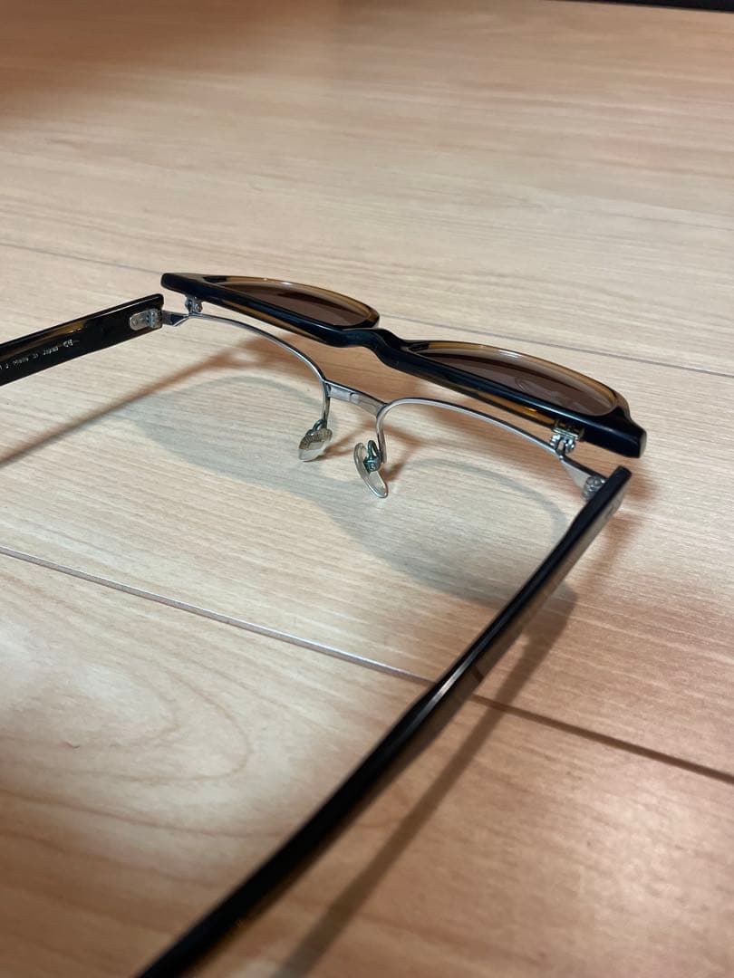 YELLOWS PLUS サングラス ブラウン