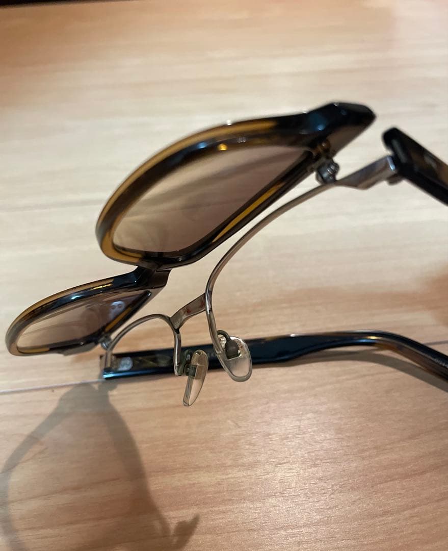 YELLOWS PLUS サングラス ブラウン