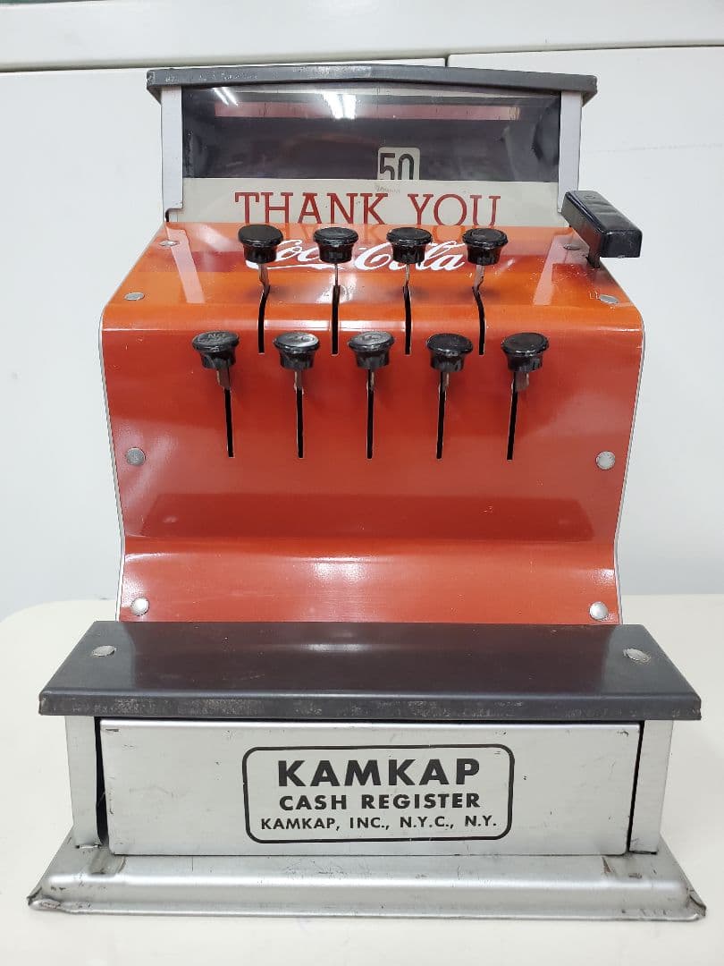 コカ・コーラ　ヴィンテージトイ　レジスター　1950