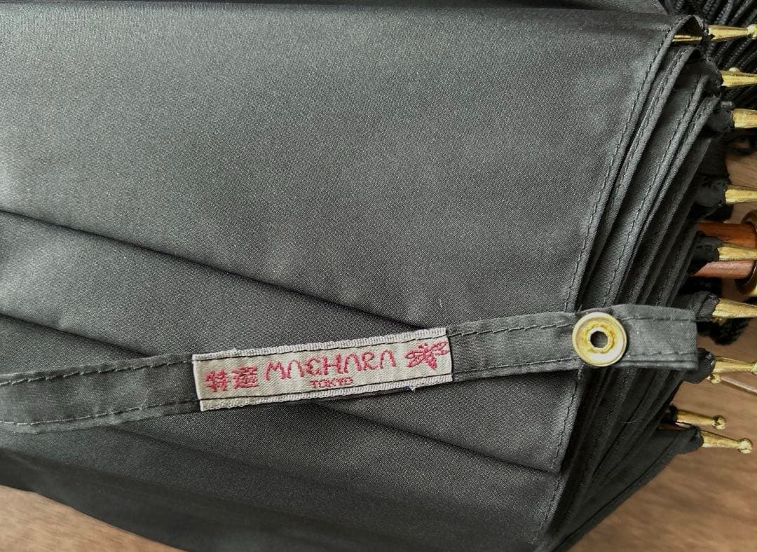 特選MAEHARA.TOKYO.前原光榮商店.傘.皇室御用達.ブラック