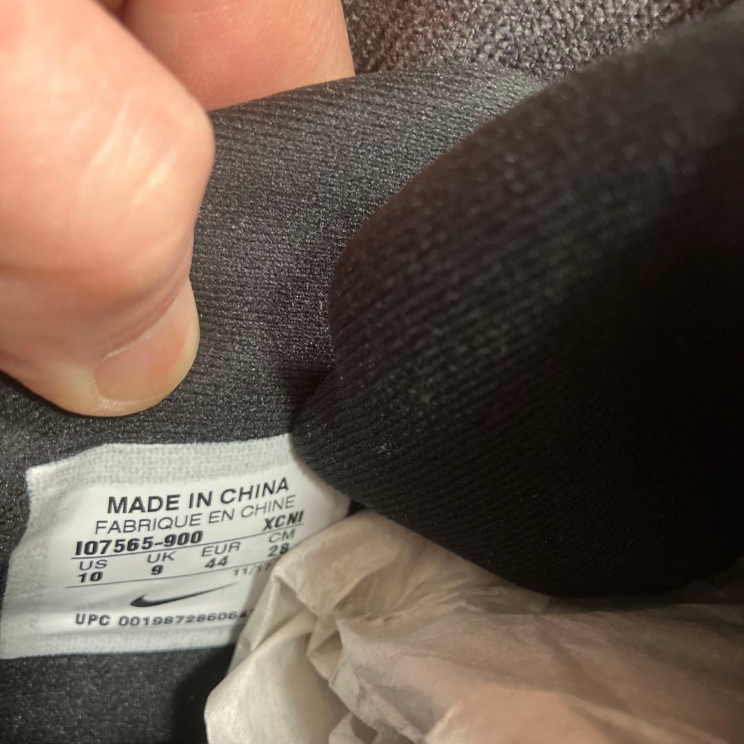 NIKE スニーカー ホワイト/ブラック　JA3 28cm