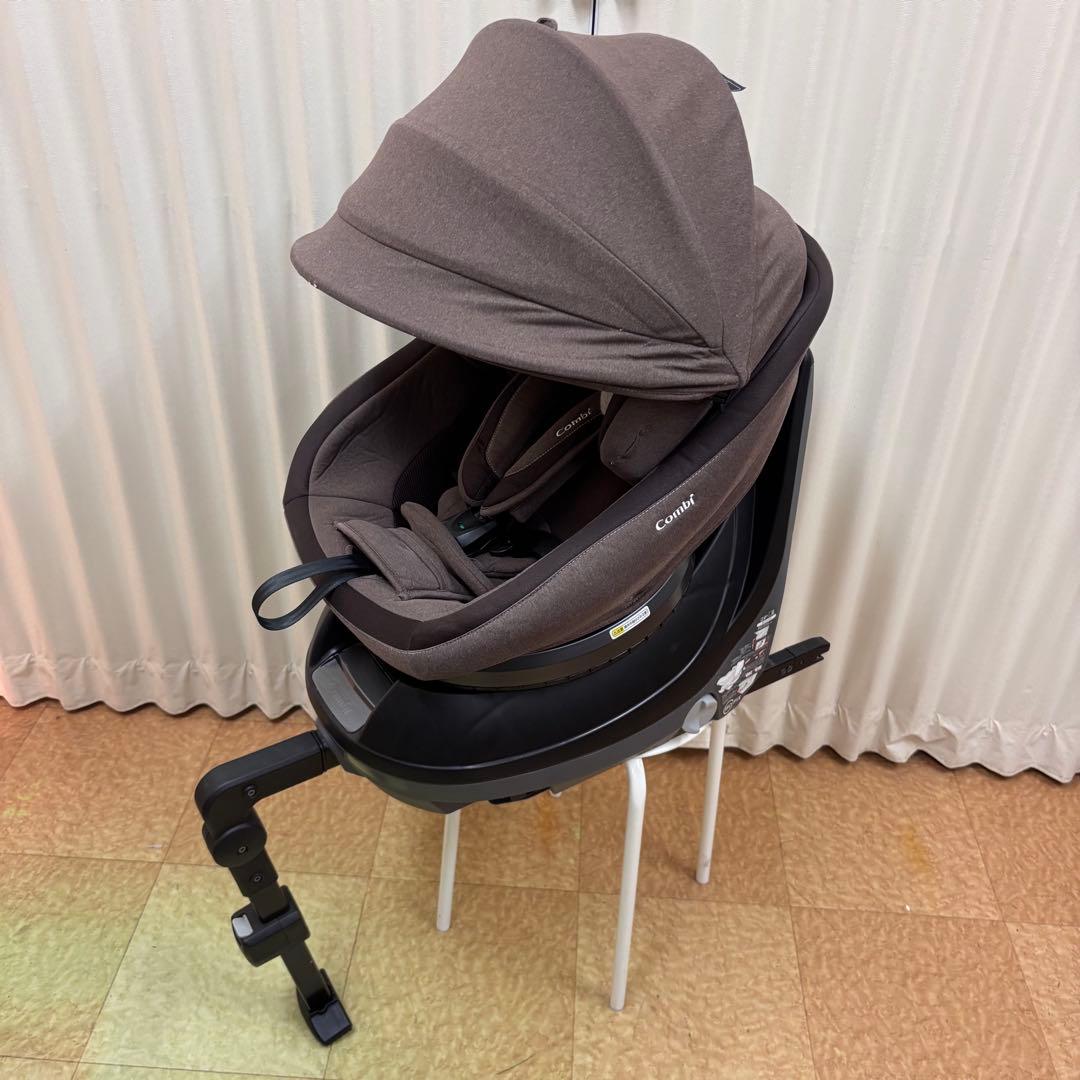 クリーニング済☆美品☆　コンビ　新生児　クルムーヴ　ISOFIX　エッグショック