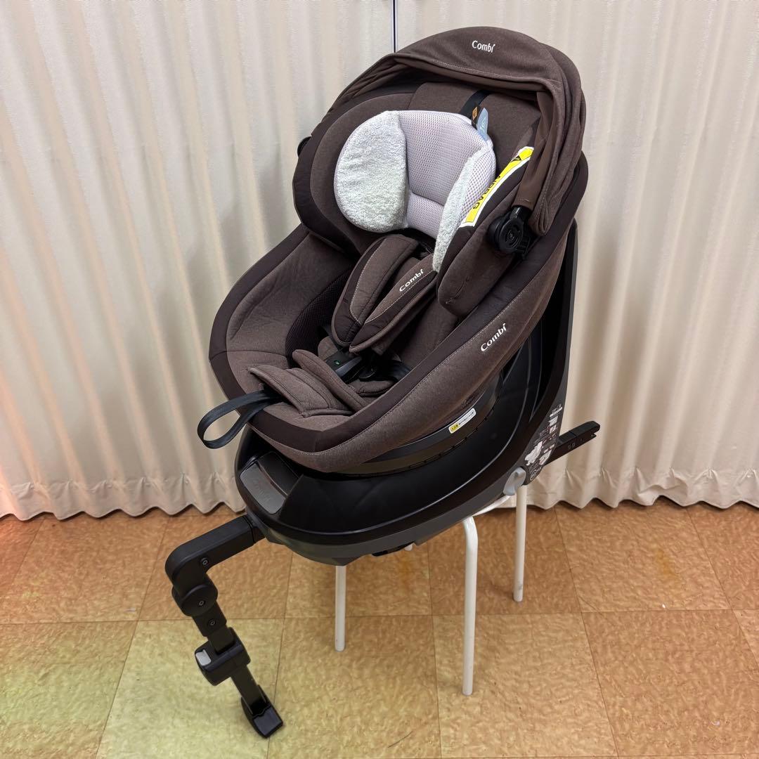 クリーニング済☆美品☆　コンビ　新生児　クルムーヴ　ISOFIX　エッグショック