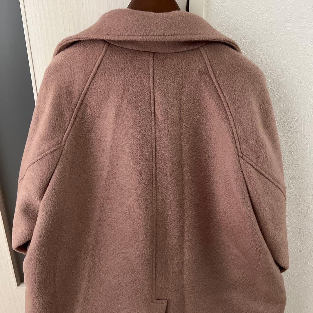 アニュアンス　ミドルスケールコート スモーキーピンク