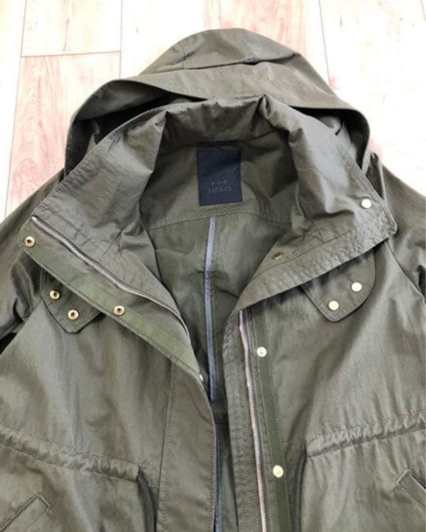 タトラス　TATRAS モッズコート　カーキ