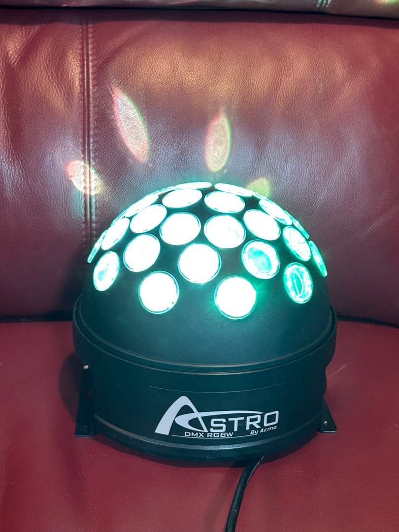 ASTRO　DMXRGBW　照明 ミラーボール ライト　　LED-256D 4個