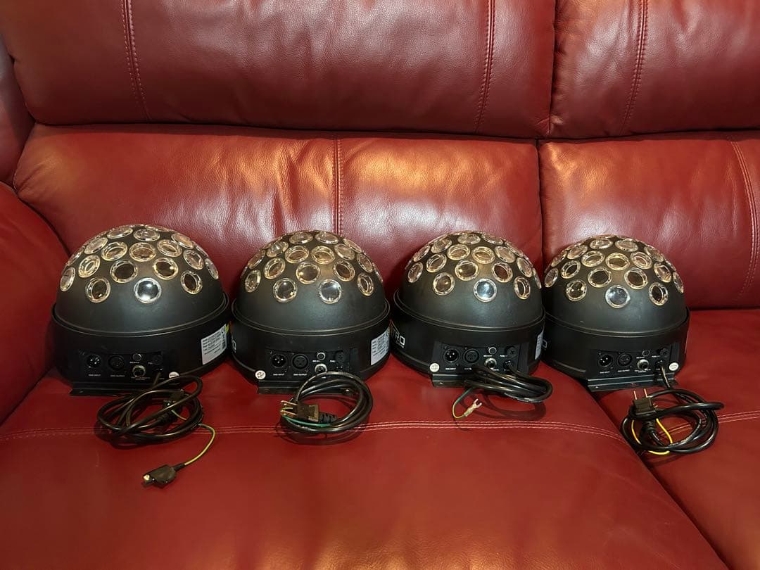 ASTRO　DMXRGBW　照明 ミラーボール ライト　　LED-256D 4個