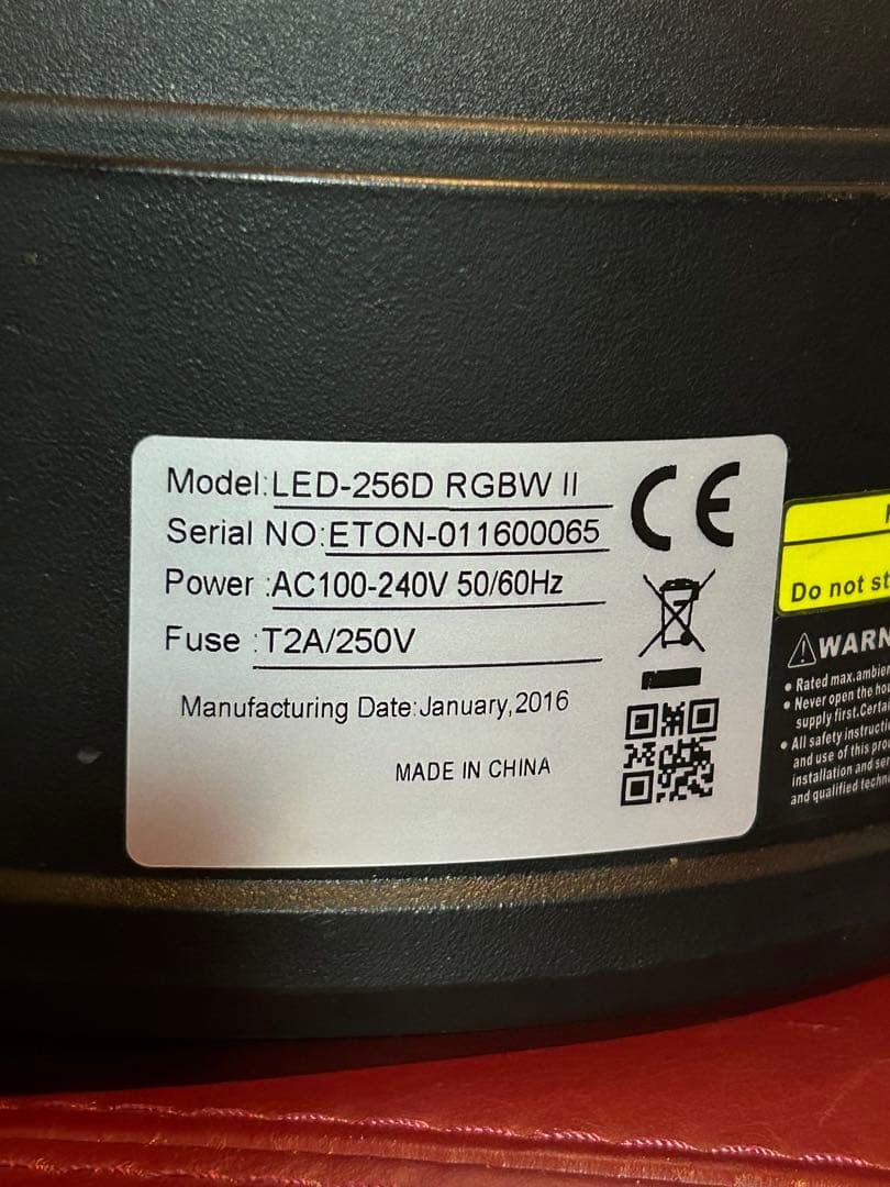 ASTRO　DMXRGBW　照明 ミラーボール ライト　　LED-256D 4個