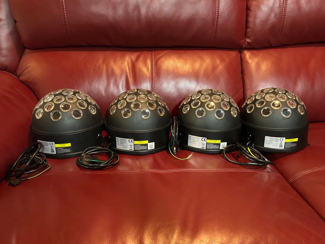 ASTRO　DMXRGBW　照明 ミラーボール ライト　　LED-256D 4個