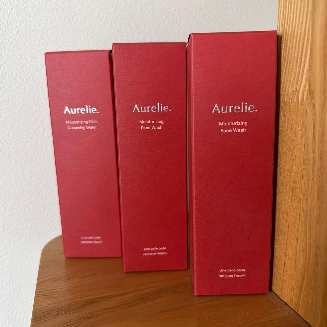 Aurelie.クレンジングウォーター２個、フェイスウォッシュ３個　計５個