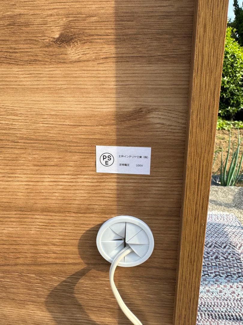 【展示品レベルの美品】キッチンカウンター／幅90・ナチュラルグレージュ・日本製