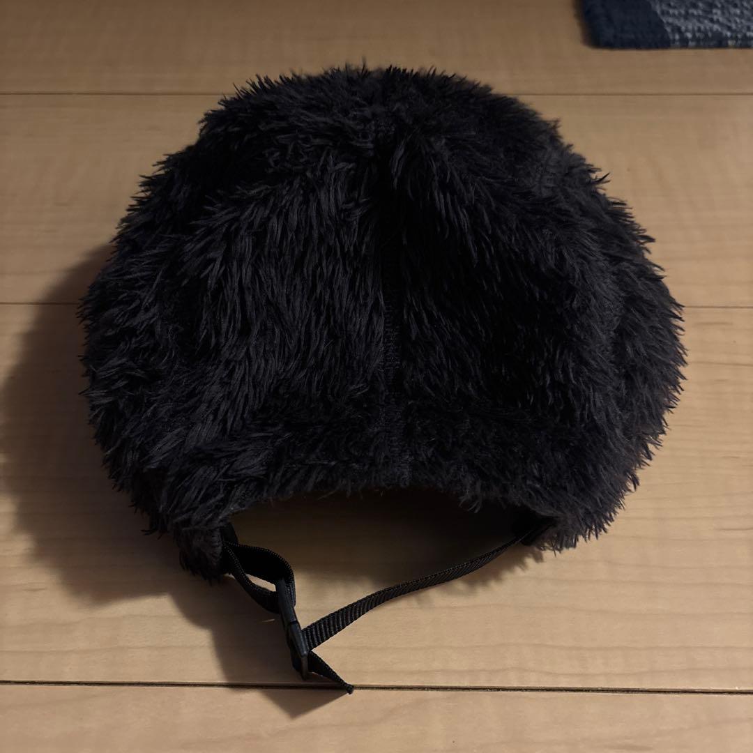 Supreme フリースキャップ 黒