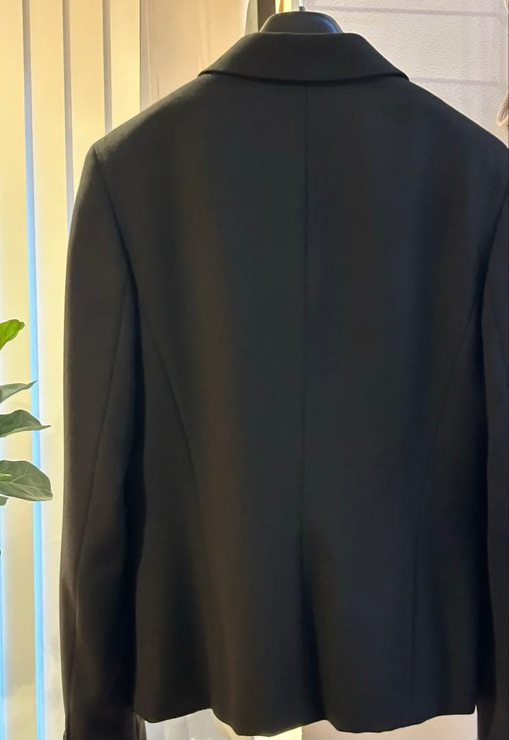 MaxMara 22万 高級美ライン スーツ 黒 ブラック 未使用品