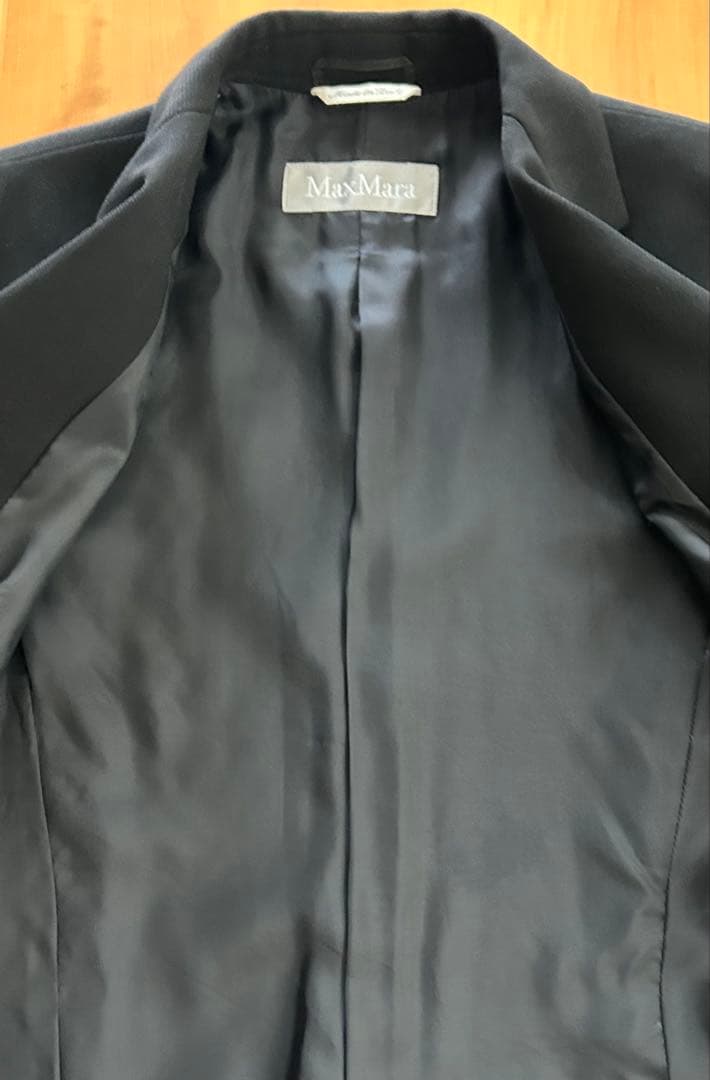 MaxMara 22万 高級美ライン スーツ 黒 ブラック 未使用品