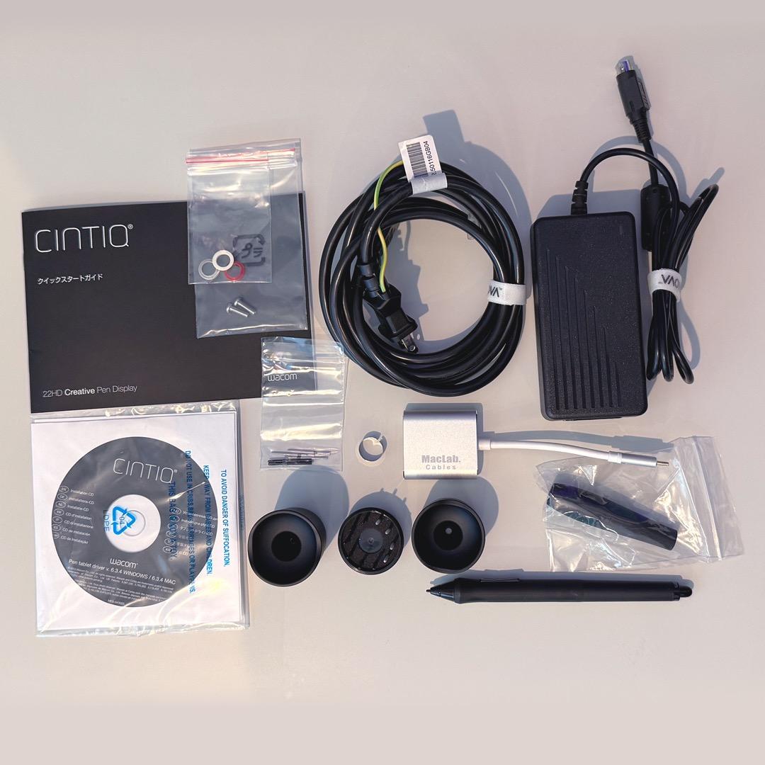 液タブ・ペンタブ WACOM Cintiq 22HD (DTK-2200/K1)