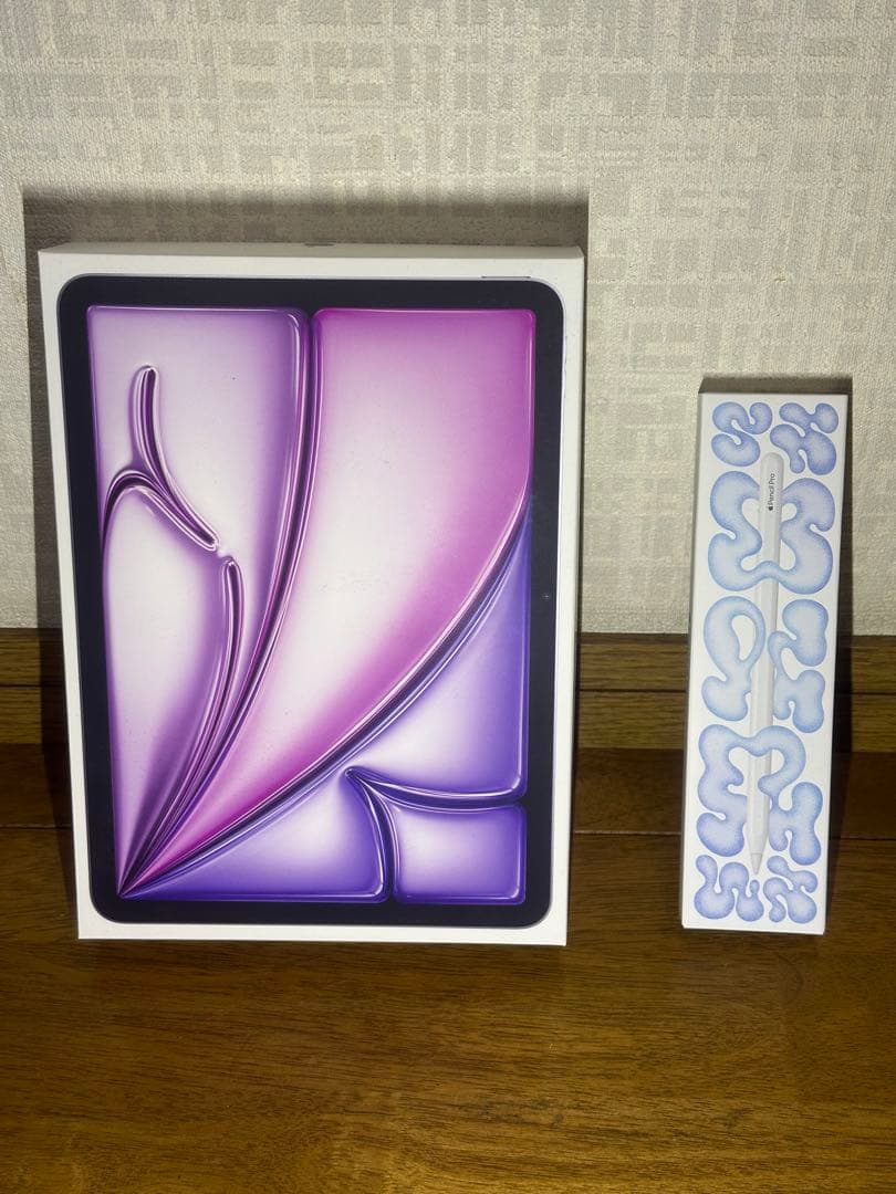 iPad Air(M2)パープル + Apple Pencil Pro